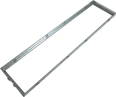Produktbild von Zarge Winkelrahmen 25mm, Stahl verzinkt, 100x25cm