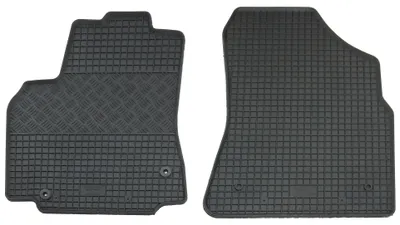 Gummifußmatten Set 2-teilig für Citroen Berlingo II B9, schwarz