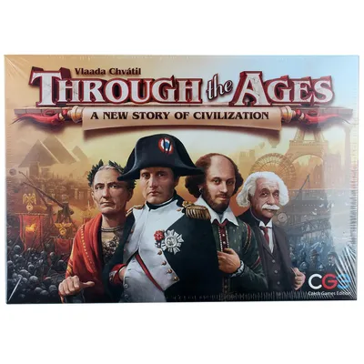 Produktbild von Asmodee Through the Ages: A New Story of Civilization, Brettspiel, 14 Jahr(e)