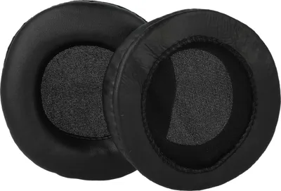 Produktbild von vhbw 2x Ohrpolster kompatibel mit Sony MDR RF4000, RF5000, DS7000, DS6500, DS7100, DS6000, CD470 Kopfhörer Headset, Schaumstoff / Kunststoff Schwarz