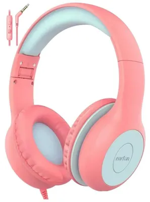 Produktbild von EarFun Kids K1 In-Ear-Kopfhörer (lila-pink)
