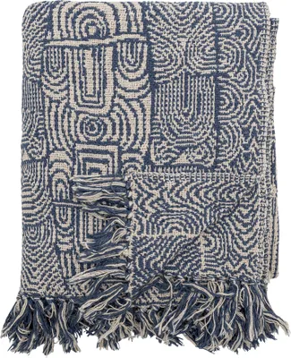 Produktbild von Bresso Decke, Blue, Recycelte Baumwolle