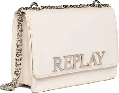 Produktbild von REPLAY Damen Umhängetasche FW3000 Lederimität Elfenbein