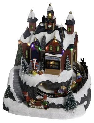 Obrázek produktu pro Vánoční dekorace Santa's Village, s LED osvětlením