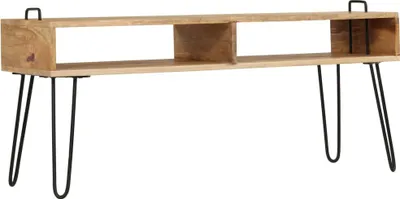 Obrázek produktu pro vidaXL TV stolek z masivního dřeva mango 110x35x45 cm