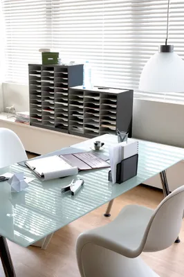 Produktbild von PAPERFLOW Sortierstation 36 Fächer schwarz