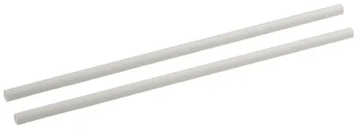 Papierstrohhalme weiß, 21 cm, Ø 0,6 cm, 250 Stück, kompostierbar