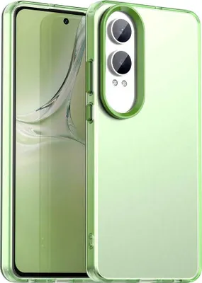 Produktbild von Handyhülle für OnePlus Nord CE4 Lite Schlank Durchscheinend Matt Stoßfest Schutzhülle Grün