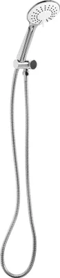 Produktbild von BELIANI Duschkopf mit Brauseschlauch Silber ABS Edelstahl 3 Strahlarten Modern Klassisch Handbrause Set für Badezimmer Dusche