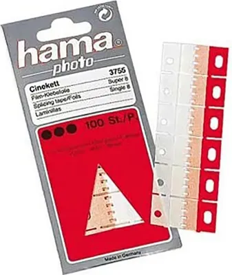 Productafbeelding van Hama film splicetape Cinekett, 100 stuks, 11 gram, 65 mm, 145 mm, 4 mm