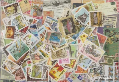 Produktbild von Briefmarken Simbabwe 100 verschiedene Marken
