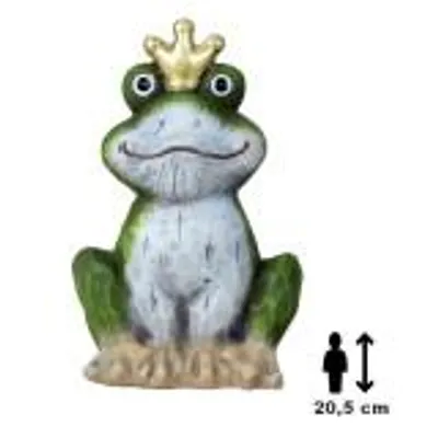 Obrázok produktu pre Dekorácia ŽABA s Korunu 20,5 cm
