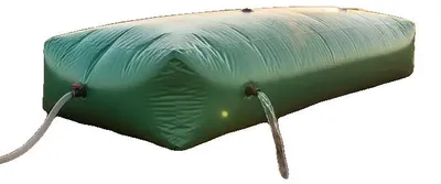 Obrázek produktu pro Skládací vodní nádrž, odolné PVC, objem 3000 litrů, zelená barva