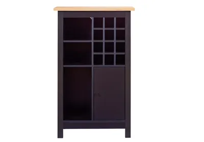 Produktbild von Inter Link Weinschrank Helina Schwarz