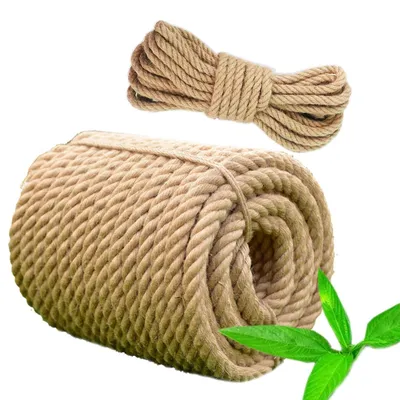 Image de Elzusha - Corde en jute naturelle, 30 mètres, idéale pour le jardin et la décoration