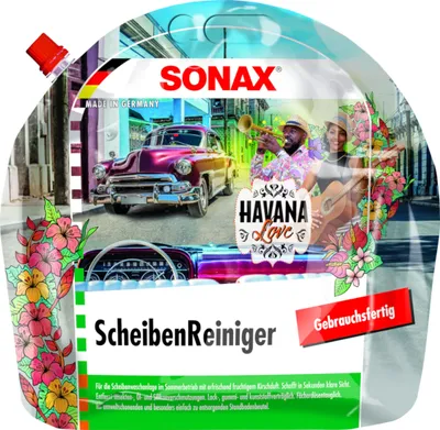Produktbild von SONAX ScheibenReiniger gebrauchsfertig Havana Love 3 L