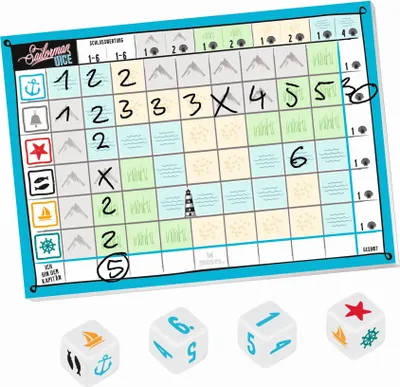 Obrázek produktu pro Kostky Sailorman Dice