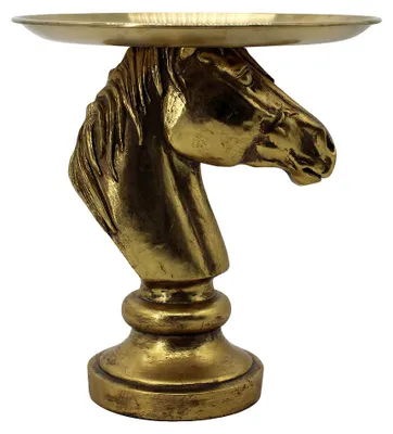 Produktbild von Clayre & Eef Etagere Goldfarbig Kunststoff