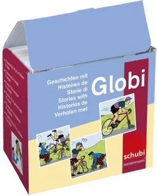 Obrázok produktu pre SCHUBI Lernmedien Globi Bildergeschichten Einzelkarten für Kinder, 12 Geschichten, 71 Bilder, 9x9 cm