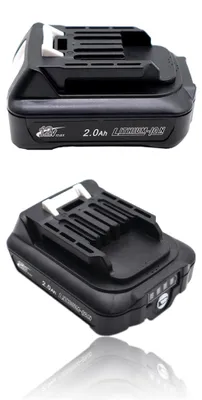 2er-Pack 12V 2,0Ah Akku, 2000mAh, für Makita 12V