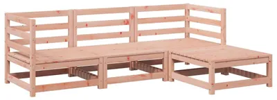 Produktbild von vidaXL 4-tlg. Garten-Sofagarnitur Massivholz Douglasie