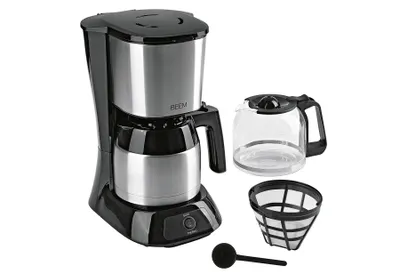 Produktbild von BEEM 05930, Filterkaffeemaschine, 900 W, Schwarz, Silber