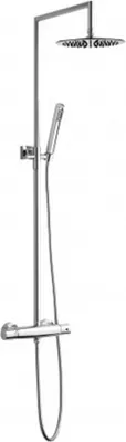 Produktbild von RONDO Duschsäule mit Thermostat-Armatur, Chrom