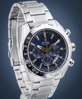 Image de Festina Montre Homme Elégante montre-bracelet en acier inoxydable argent UF20668/2