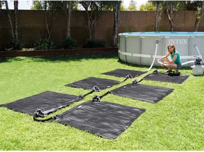 Produktbild von INTEX Solarmatte Poolheizung PVC 1,2x1,2 m Schwarz 28685