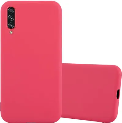 Zdjęcie produktu dla Etui ochronne Cadorabo do Samsung Galaxy A70 / A70s w kolorze czerwonym etui na telefon komórkowy silikonowe etui z TPU