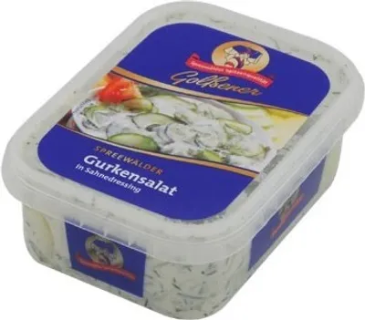 Produktbild von Spreewälder Gurkensalat in Sahnedressing von Golßener (200 g)
