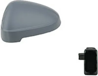 Image de Cache-rétroviseur + voyant d'avertissement pour rétroviseur extérieur, compatible avec l'Audi A4 8W à partir de mai 2015 - Côté gauche 8W0857527AGRU 8W0857527A 8W1949145 Johns