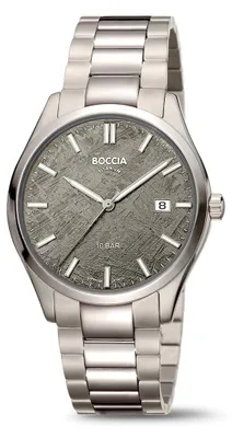 Produktbild von Boccia Herren Armbanduhr Classic 3672-01 Titan