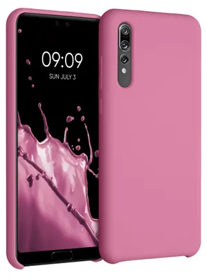 Produktbild von kwmobile Handyhülle für Huawei P20 Pro Hülle - Case Silikon - Kabelloses Laden - Schutzhülle Cover in Sweet Candy