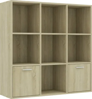 Zdjęcie produktu dla VidaXL 801119, Dąb, 7 pół., Drewno, Drewno, 980 mm, 300 mm
