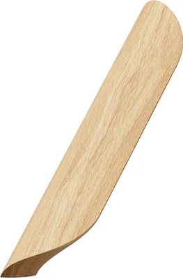 Produktbild von Griff Archive LA 192mm, Holzgriff robuster Möbelgriff Breite 240mm, Eiche lackiert