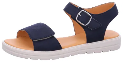 Produktbild von Mädchen Sandale aus Leder in Blau