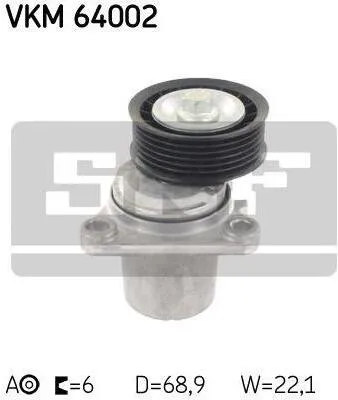 Produktbild von SKF Spannrolle für Keilrippenriemen für Mazda 3 6 MX-5 III