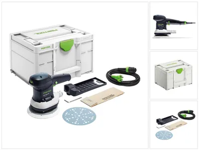 Productafbeelding van Festool ETS 150/5 EQ-Plus excentrische schuurmachine 310 W 150 mm + systainer ( 576080 ) - Opvolger van 575056