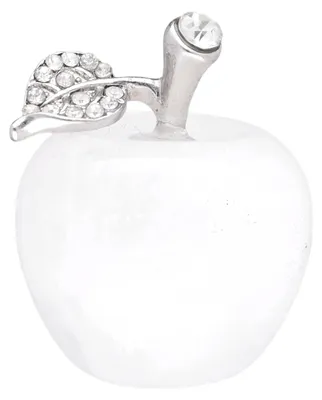 Produktbild von Apfel NATURSTEIN Bergkristall Figur SÜSS weißer Apfel