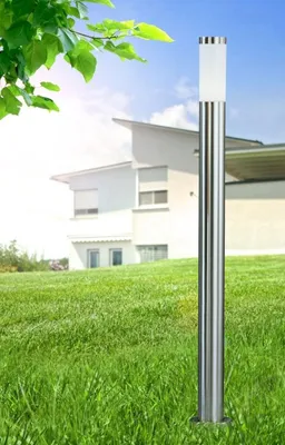 Produktbild von Globo Lighting Außenleuchte Edelstahl, 1x E27 LED