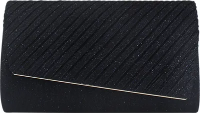 Produktbild von Schwarz Glitzer Clutch Geldbörsen Damen Abendtaschen Klappe Umschlag Clutches Formelle Handtaschen Hochzeit Prom Geldbörse