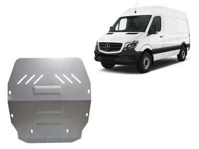 Immagine prodotto di Protezione sottoscocca in alluminio per motore e cambio per Mercedes Sprinter
