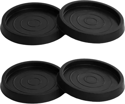 Imagen del producto de Protectores antideslizantes redondos para muebles, de 6,3 cm de diámetro, paquete de 4 unidades, para patas de muebles