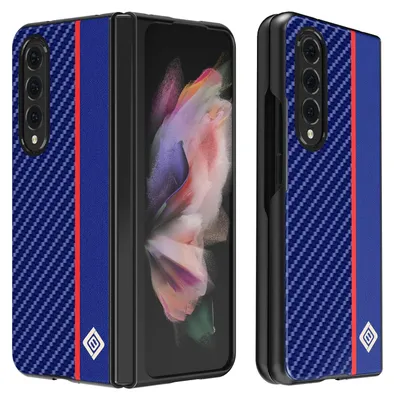 Produktbild von Samsung Galaxy Z Fold4 5G Carbon Kunststoff Handy Tasche Etuis Hülle Cover Case