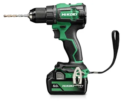 Produktbild von Hikoki DV18DEWHZ, Handbohrmaschine, Bürstenlos, Schwarz, Grün, 1,3 cm, 2000 RPM, 5,2 cm