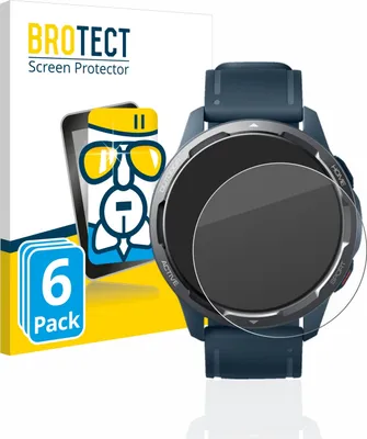 Produktbild von 6x BROTECT Schutzglas für Xiaomi Watch S1 Active Schutzfolie Panzer Folie Glas Display Schutz klar