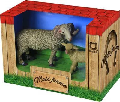 Image de RAPPA Ensemble d'animaux bélier et agneau