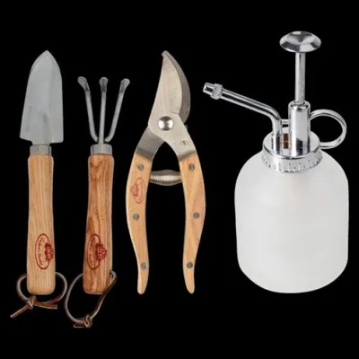 Obrázok produktu pre Esschert Design Súprava interiérových rastlín z nehrdzavejúcej ocele; GT47