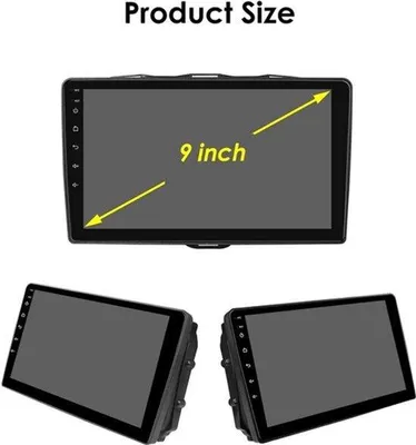 Image de Autoradio 2DIN 9 pouces Android 13 - GPS, Bluetooth, DSP - Système multimédia Carplay - Compatible avec les modèles de 2015 à 2018